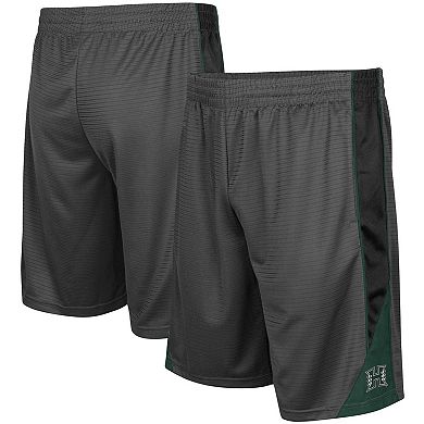 Men's Colosseum Charcoal Hawaii Warriors Turnover Shorts