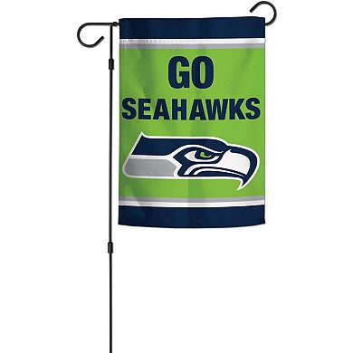 Seattle Seahawks WinCraft 2-Sided 12'' x 18'' Garden Flag