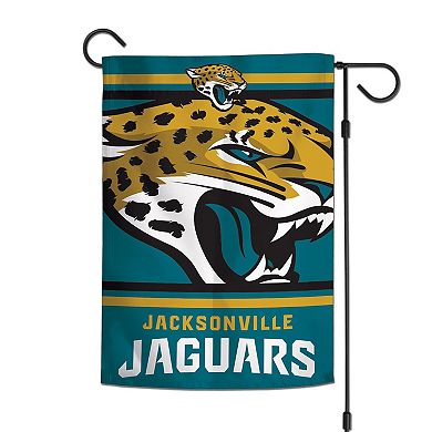 WinCraft Jacksonville Jaguars Team 2-Sided 12'' x 18'' Garden Flag