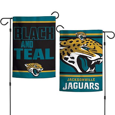 WinCraft Jacksonville Jaguars Team 2-Sided 12'' x 18'' Garden Flag