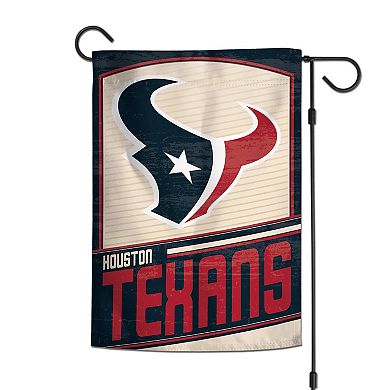 WinCraft Houston Texans 2-Sided 12'' x 18'' Team Garden Flag