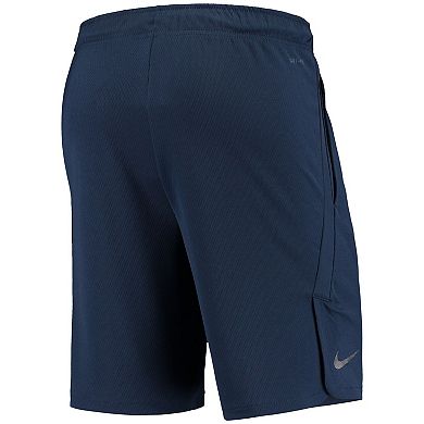 Men's Nike Navy West Virginia Mountaineers Hype Performance Shorts