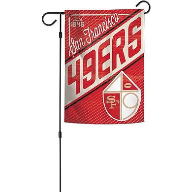 San Francisco 49ers WinCraft 2-Sided 12'' x 18'' Garden Flag