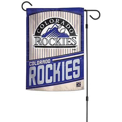 Colorado Rockies WinCraft 2-Sided 12'' x 18'' Garden Flag