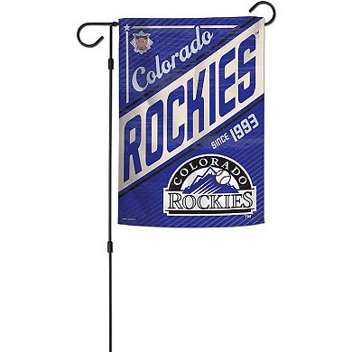 Colorado Rockies WinCraft 2-Sided 12'' x 18'' Garden Flag