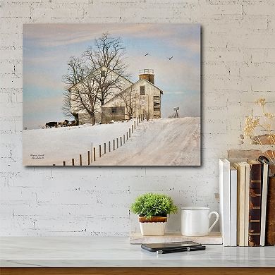 COURTSIDE MARKET House On The Hill Canvas Wall Art