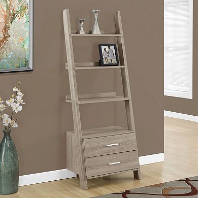 Monarch Tapered Leaning Ladder Bookcase