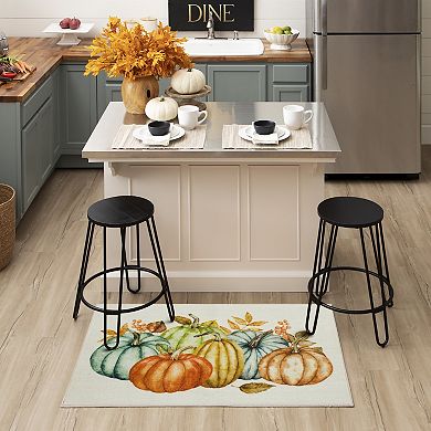 Mohawk Home Prismatic Fall Pumpkins Vintage Rug