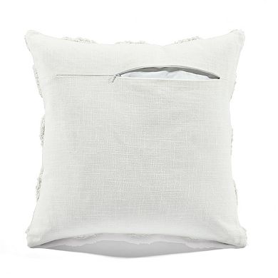 Lush Decor Tufted Diagonal Throw Pillow Cover