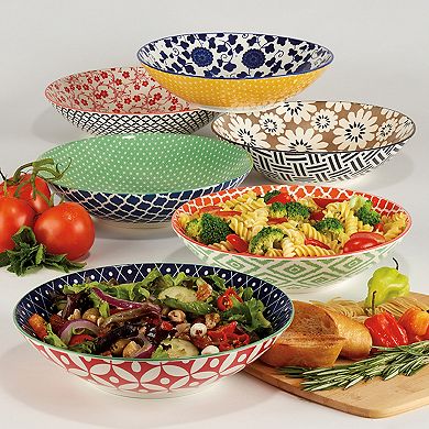 Certified International Soho 6-pc. Dinner Bowl Set