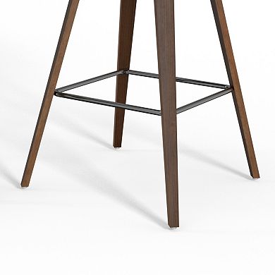 Simpli Home Randolph Counter Stool 2-piece Set