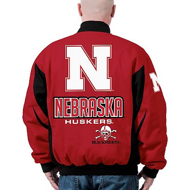Men's Nebraska Cornhuskers Top Dog Twill Jacket