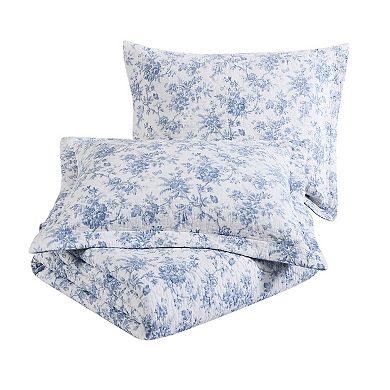 Laura Ashley Walled Garden Quilt Set with Shams