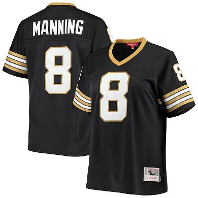 Women's Mitchell & Ness Archie Manning Black New Orleans Saints 1979 Legacy Replica Jersey