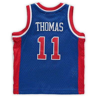 Infant Mitchell & Ness Isiah Thomas Blue Detroit Pistons 1988/89 Hardwood Classics Retired Player Jersey