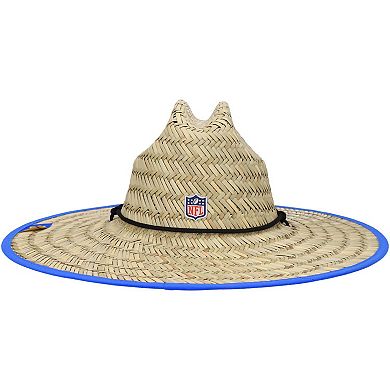 Men's New Era Natural Los Angeles Rams NFL Training Camp Official Straw Lifeguard Hat