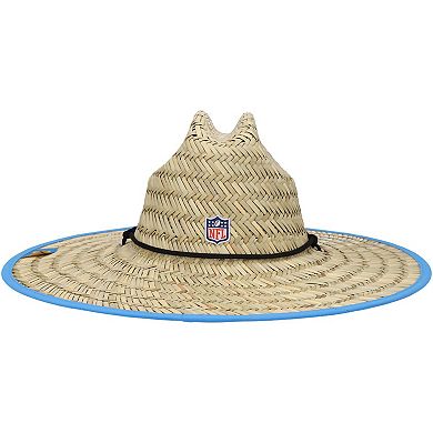 Men's New Era Natural Los Angeles Chargers 2021 NFL Training Camp Official Straw Lifeguard Hat