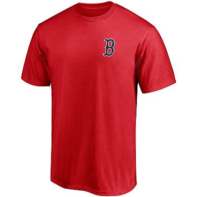 Men's Fanatics Branded Red Boston Red Sox Number One Dad Team T-Shirt