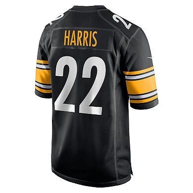Youth Nike Najee Harris Black Pittsburgh Steelers Game Jersey