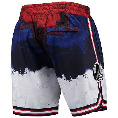 Men's Pro Standard Navy/Red Pittsburgh Steelers Americana Shorts