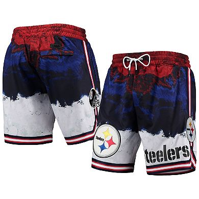 Men's Pro Standard Navy/Red Pittsburgh Steelers Americana Shorts