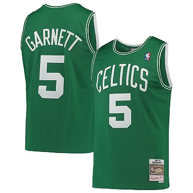 Men's Mitchell & Ness Kevin Garnett Kelly Green Boston Celtics Hardwood Classics 2007-08 Swingman Jersey