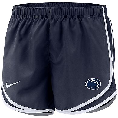 Women's Nike Navy Penn State Nittany Lions Team Tempo Performance Shorts