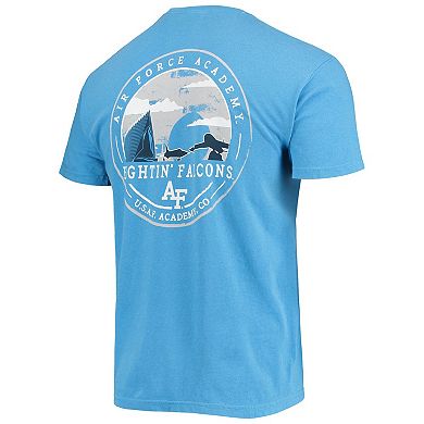 Men's Royal Air Force Falcons Circle Campus Scene T-Shirt