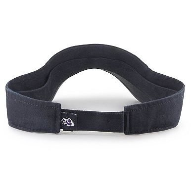 Men's '47 Black Baltimore Ravens Clean Up Visor