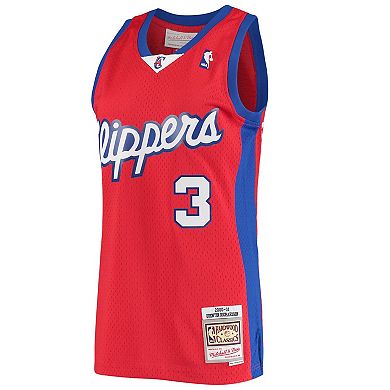 Men's Mitchell & Ness Quentin Richardson Red LA Clippers 2000/01 Hardwood Classics Swingman Jersey - Statement Edition