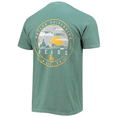 Men's Green Baylor Bears Circle Campus Scene T-Shirt