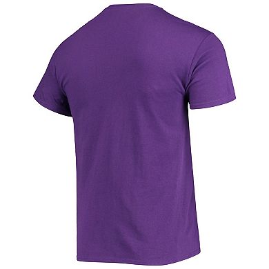 Men's Junk Food Purple Los Angeles Lakers Slam Dunk T-Shirt
