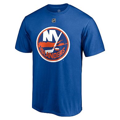 Men's Fanatics Branded Kyle Palmieri Royal New York Islanders Authentic Stack Name & Number T-Shirt