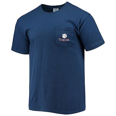 Men's Navy Clemson Tigers Campus Americana T-Shirt