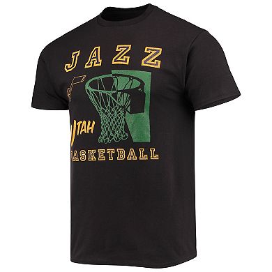 Men's Junk Food Navy Utah Jazz Slam Dunk T-Shirt