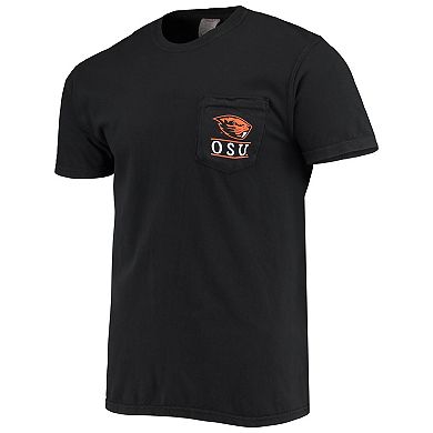 Men's Black Oregon State Beavers Circle Campus Scene T-Shirt