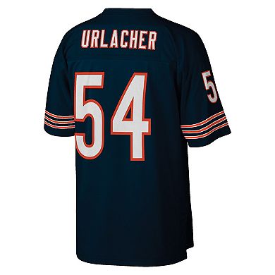 Men's Mitchell & Ness Brian Urlacher Navy Chicago Bears Retired Player Legacy Replica Jersey