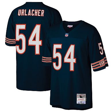 Men's Mitchell & Ness Brian Urlacher Navy Chicago Bears Retired Player Legacy Replica Jersey