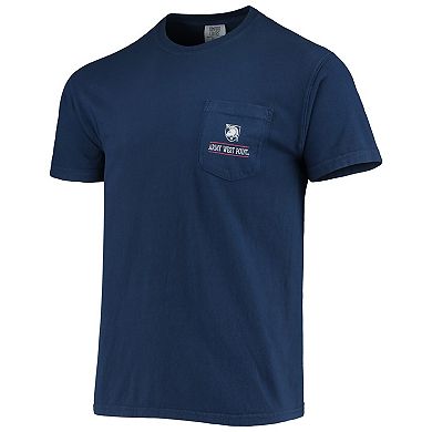 Men's Navy Army Black Knights Campus Americana T-Shirt