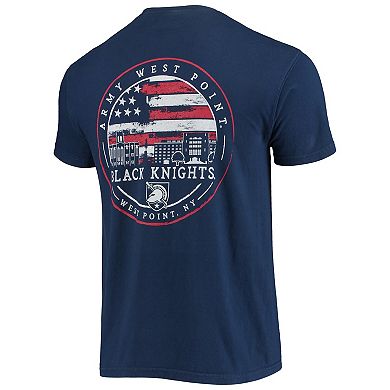 Men's Navy Army Black Knights Campus Americana T-Shirt