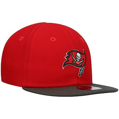 Infant New Era Red/Pewter Tampa Bay Buccaneers My 1st 9FIFTY Adjustable Hat