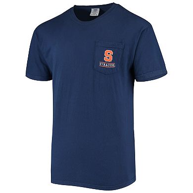 Men's Navy Syracuse Orange Circle Campus Scene T-Shirt