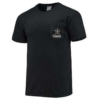 Men's Black Vanderbilt Commodores Circle Campus Scene T-Shirt