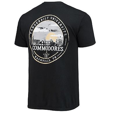 Men's Black Vanderbilt Commodores Circle Campus Scene T-Shirt