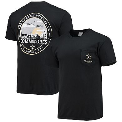 Men's Black Vanderbilt Commodores Circle Campus Scene T-Shirt