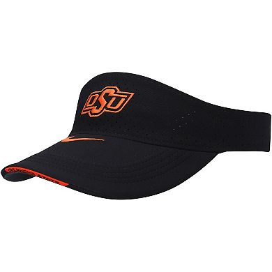 Men's Nike Black Oklahoma State Cowboys 2021 Sideline Performance Visor