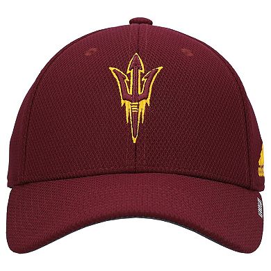 Men's adidas Maroon Arizona State Sun Devils 2021 Sideline Coaches AEROREADY Flex Hat