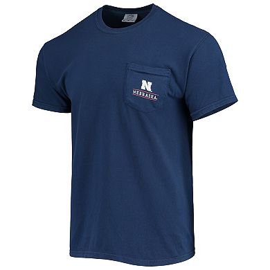 Men's Navy Nebraska Huskers Campus Americana T-Shirt