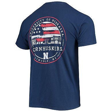 Men's Navy Nebraska Huskers Campus Americana T-Shirt