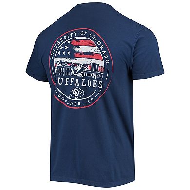 Men's Navy Colorado Buffaloes Campus Americana T-Shirt